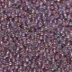 Miyuki rocailles Perlen 11/0 - Transparent smoky amethyst ab 11-256